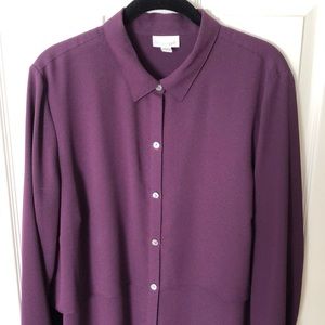 Plum blouse